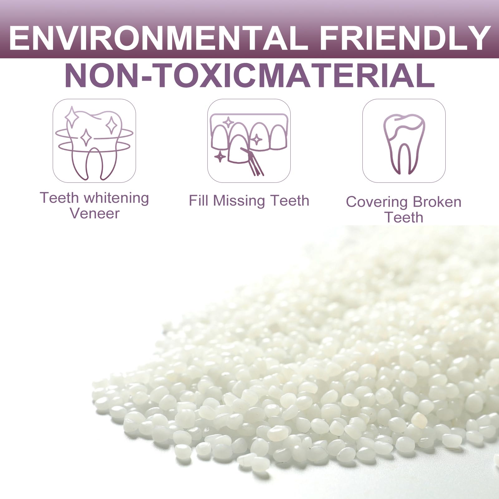 Natural-looking fake teeth options