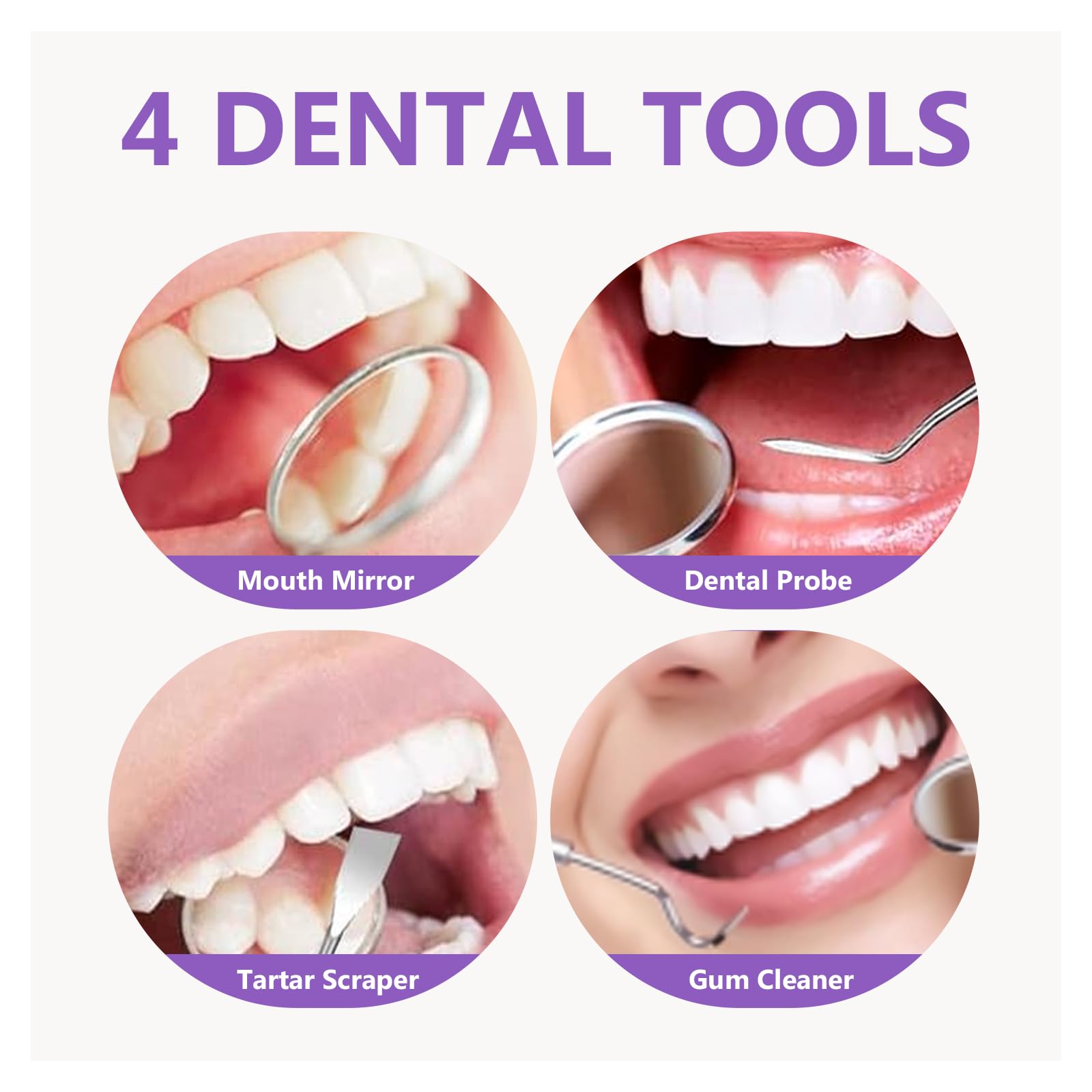 Molding a temporary tooth with beads