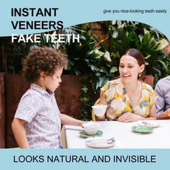 Beads shaped to fit missing tooth in upper or lower jaw