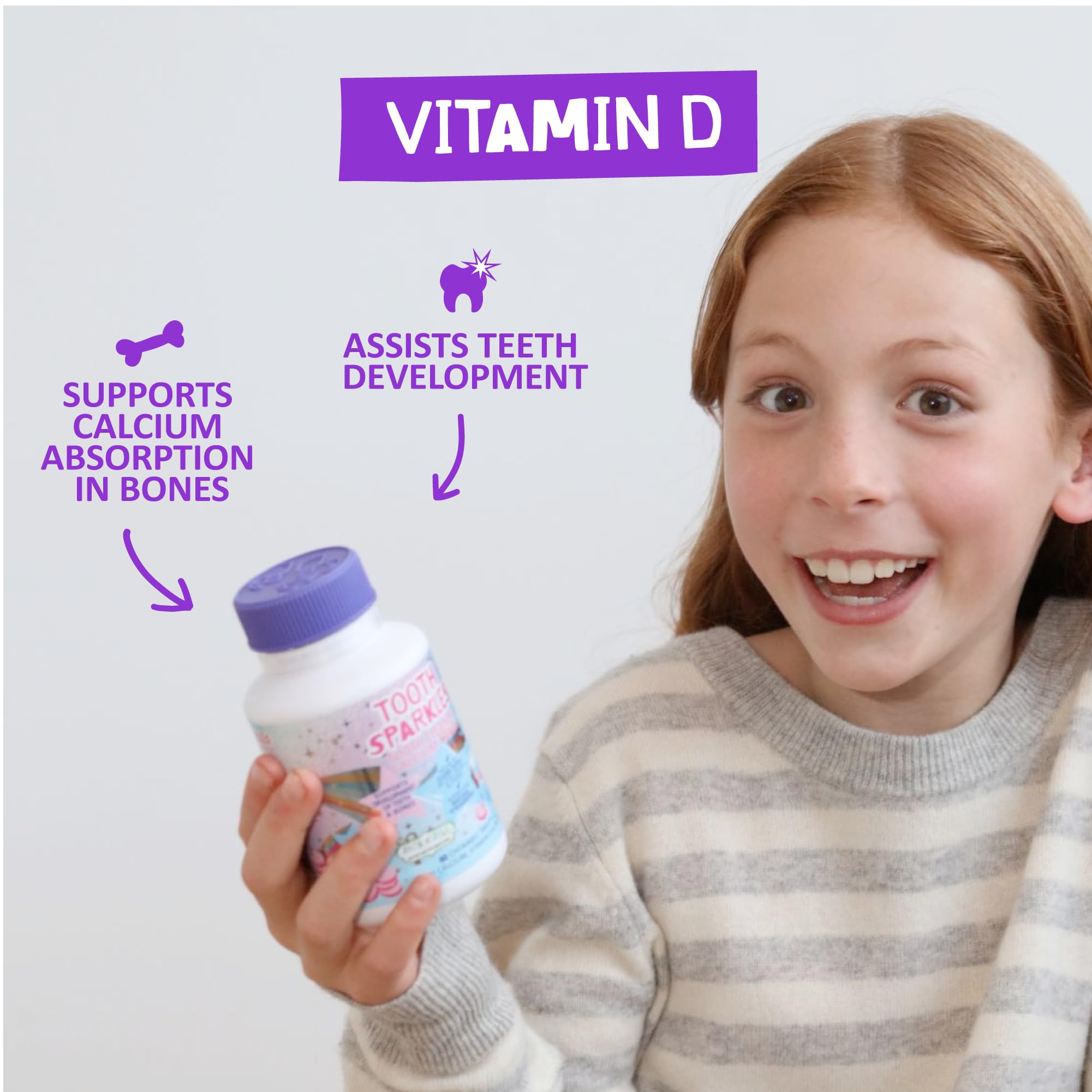 Ingredients: xylitol, vitamin D, hydroxyapatite and calcium