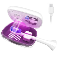 Toothbrush covers and case with integrated light