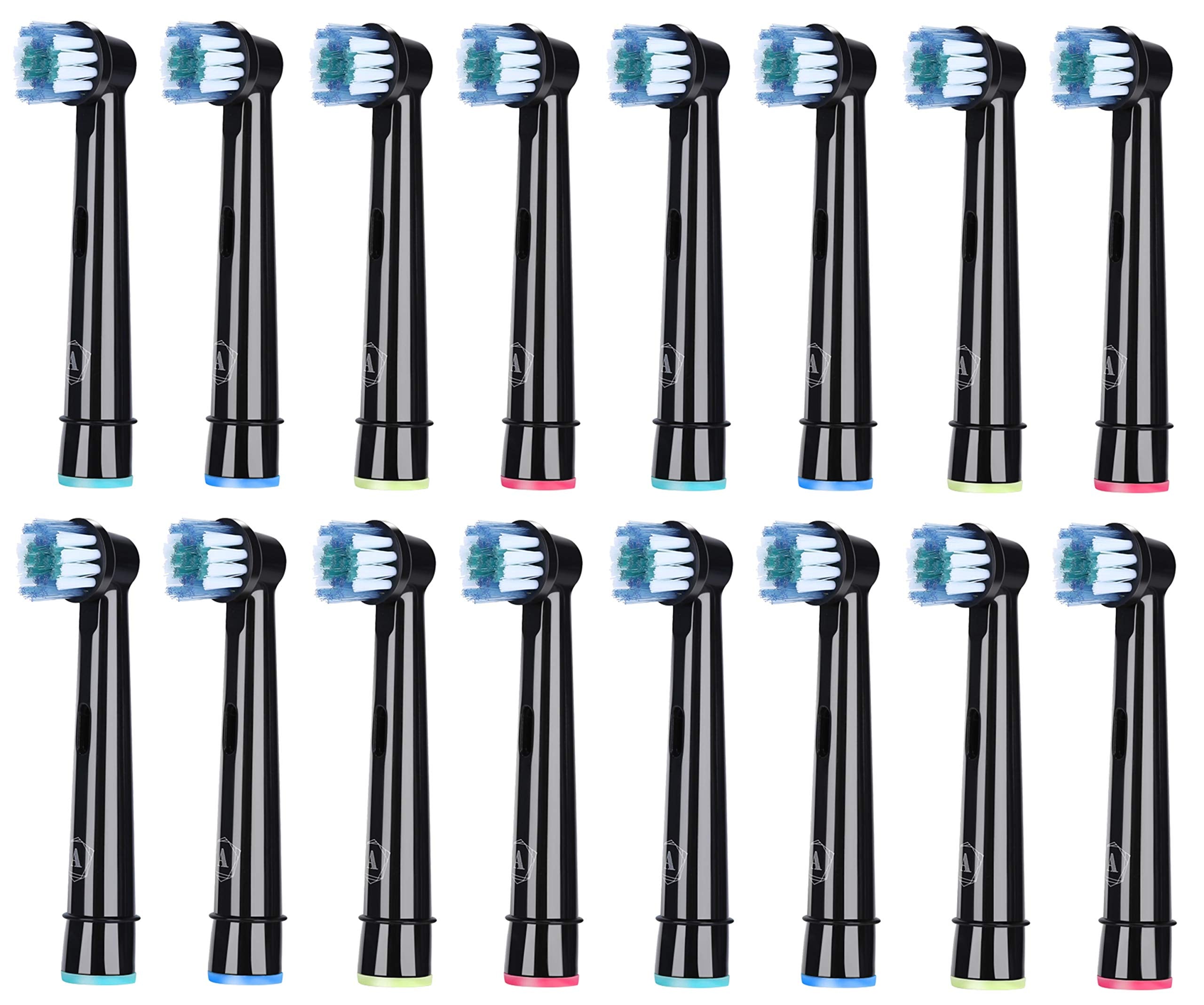 16-pack Aster toothbrush heads compatible with Oral-B and Braun