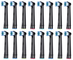 16-pack Aster toothbrush heads compatible with Oral-B and Braun