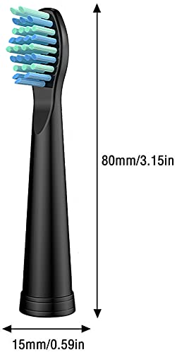 End-rounded DuPont nylon bristles for gentle cleaning