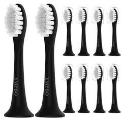 10-pack toothbrush heads compatible with Suri Electric Toothbrush