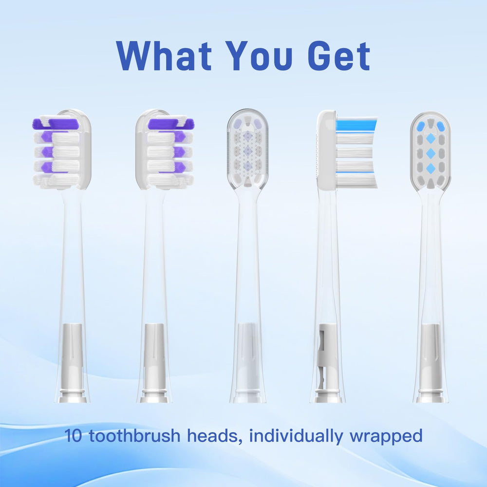 Whitening and deep cleaning performance with Laifen Wave heads