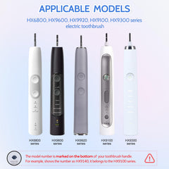 Metal shaft with integrated sensor wire for Philips Sonicare