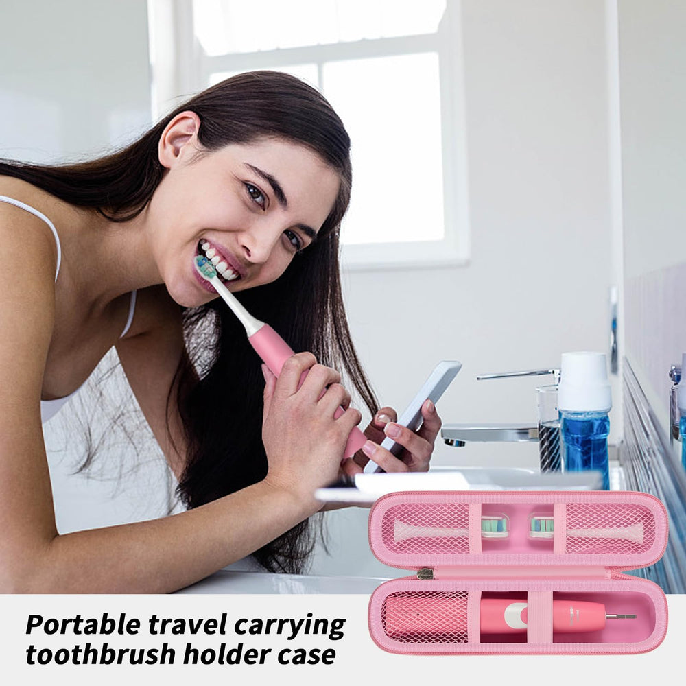 Case capable of fitting Oral-B Pro 1000/2000/3000/3500 and Philips Sonicare ProtectiveClean 4100/5100