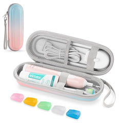 Toothbrush travel case gradient front view