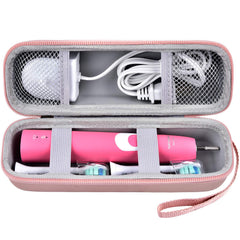 Toothbrush travel case for Oral-B and Philips Sonicare (gold) – box only