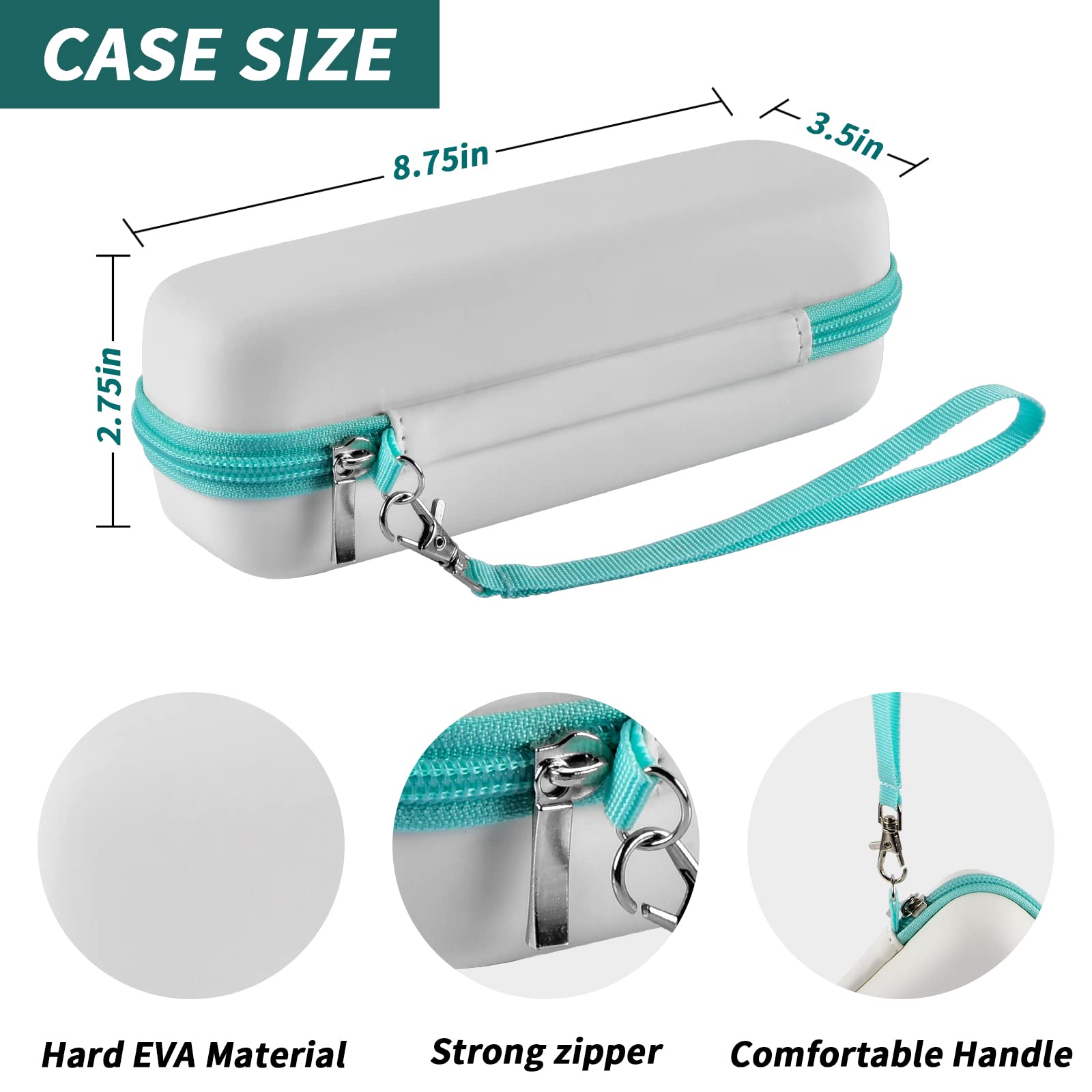 Mesh pocket inside case for accessories