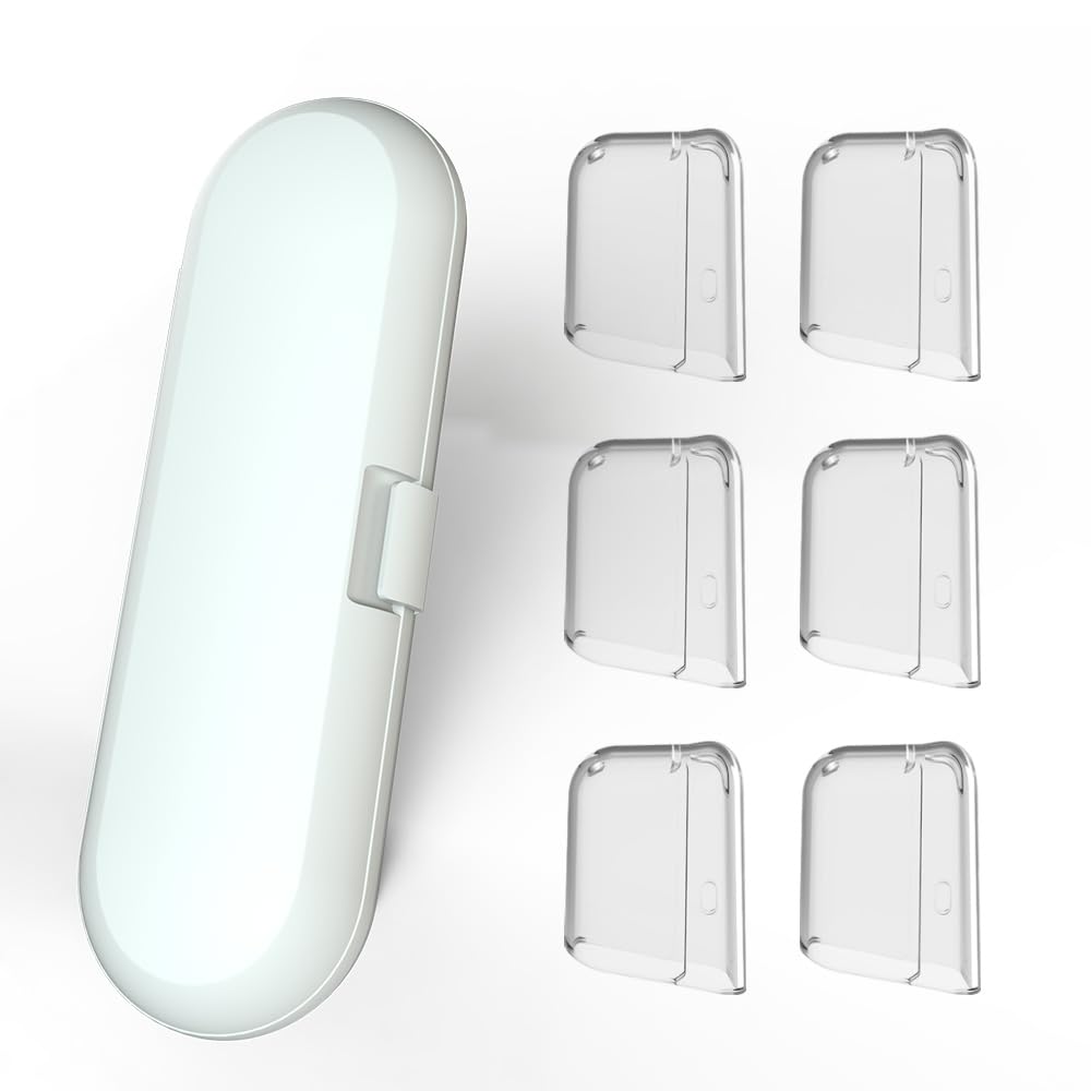 Toothbrush travel case for Philips Sonicare in white
