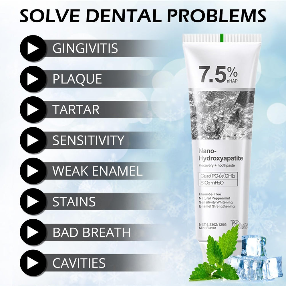 Toothbrush with toothpaste for daily brushing