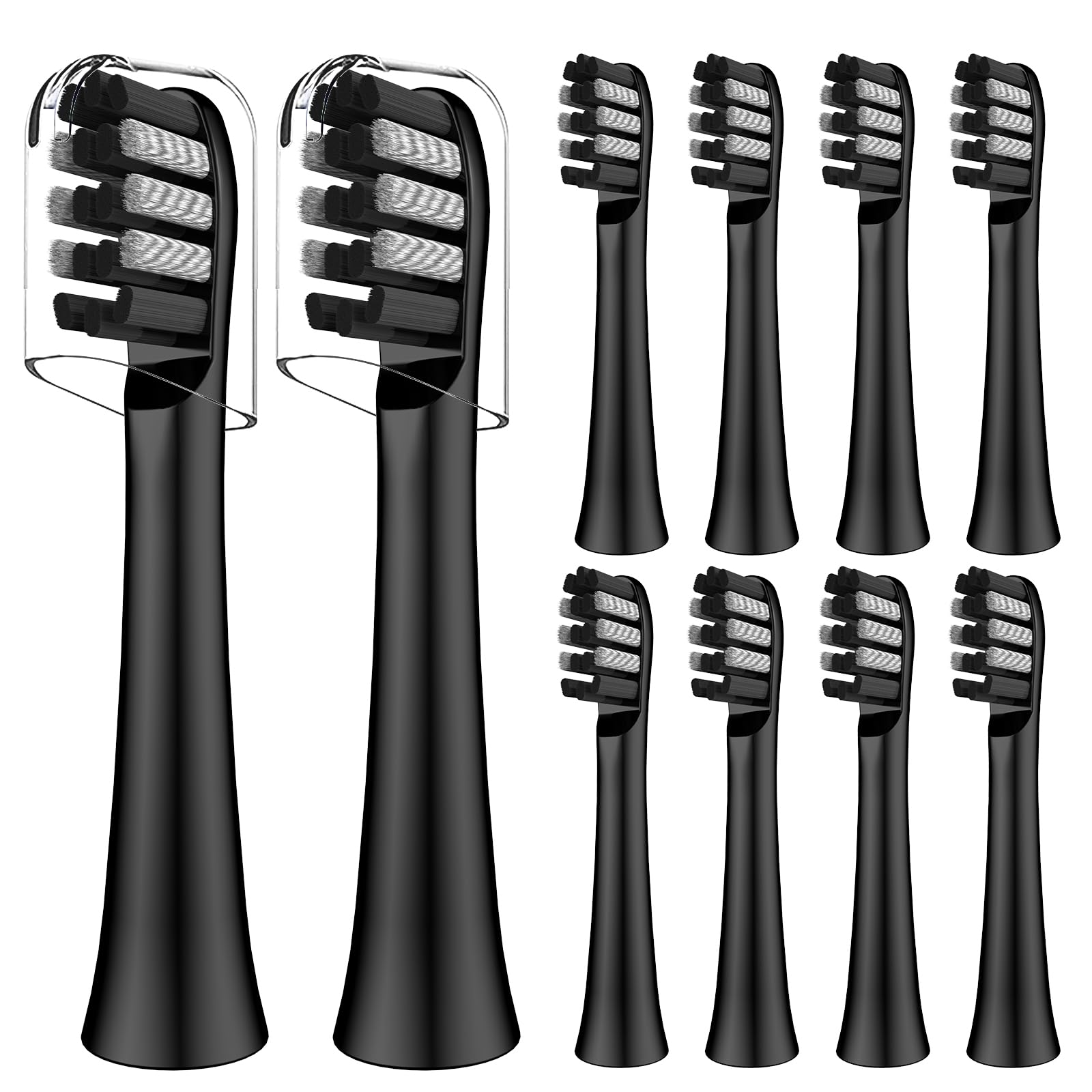 Main product image of Colgate 360 replacement heads black 10-pack