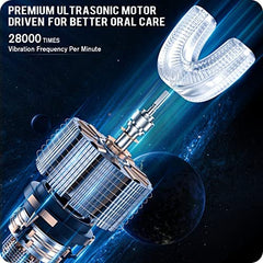 Low-amplitude high-frequency motor illustration for kids toothbrush