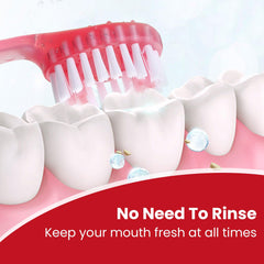 Individually wrapped disposable toothbrushes for hygiene on the go