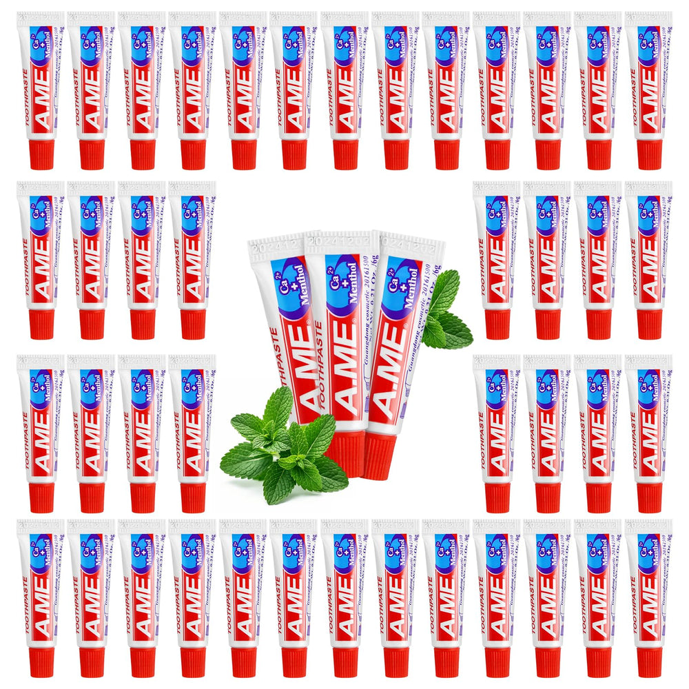 Bulk travel toothpaste 0.21 oz / 6 g – 100 pack