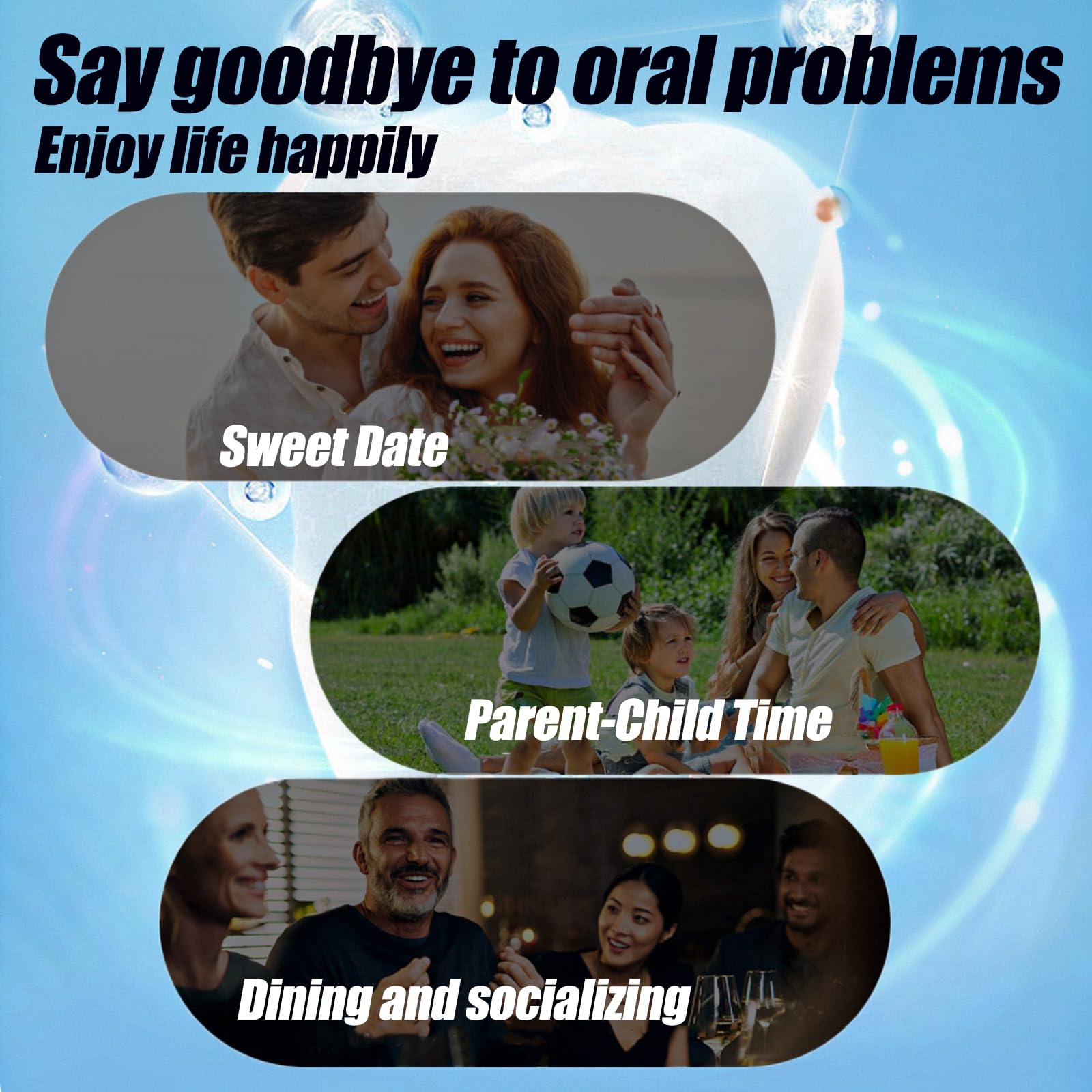 Gentle daily use toothpaste suitable for all ages