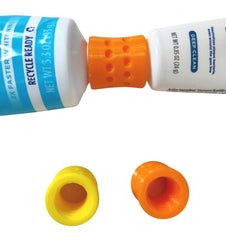 Assorted color refill adapters in a pack