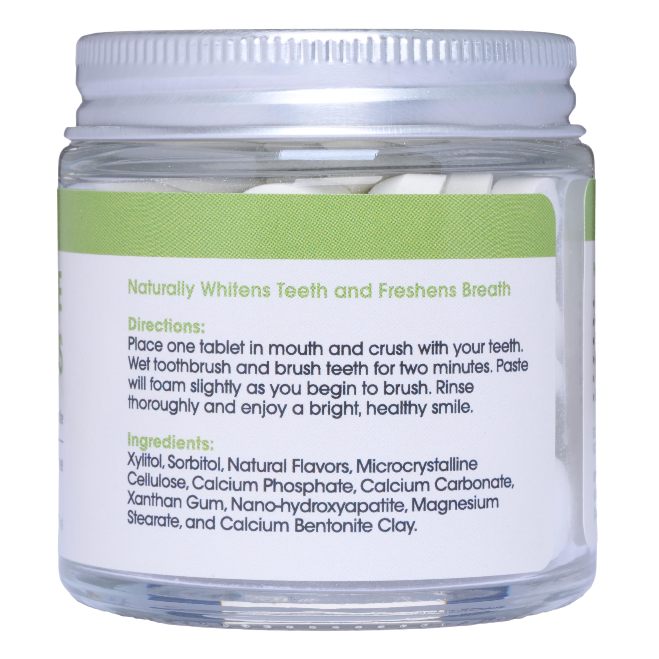 Travel-friendly toothpaste tablets in compact packaging