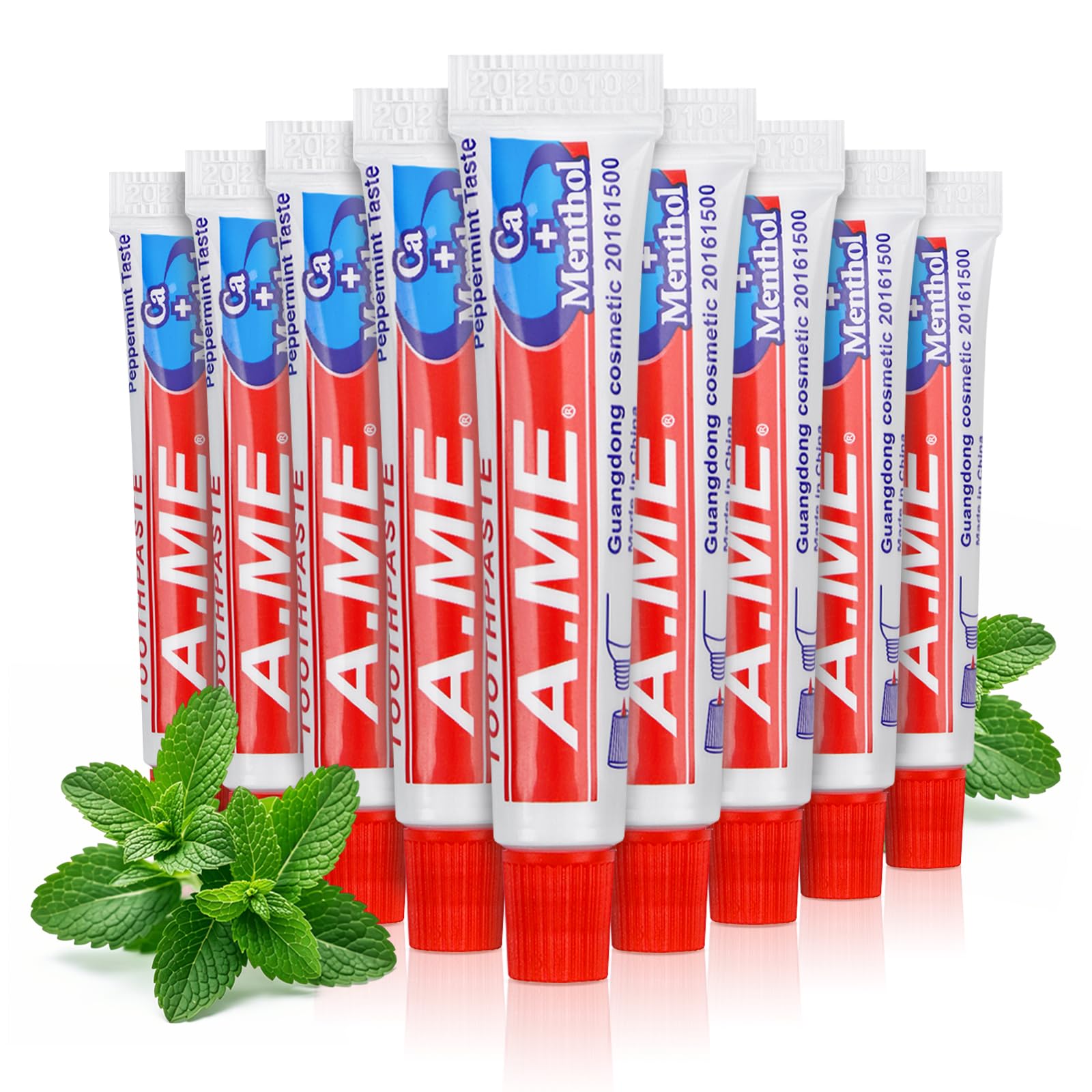 Bulk travel toothpaste 60-tube pack
