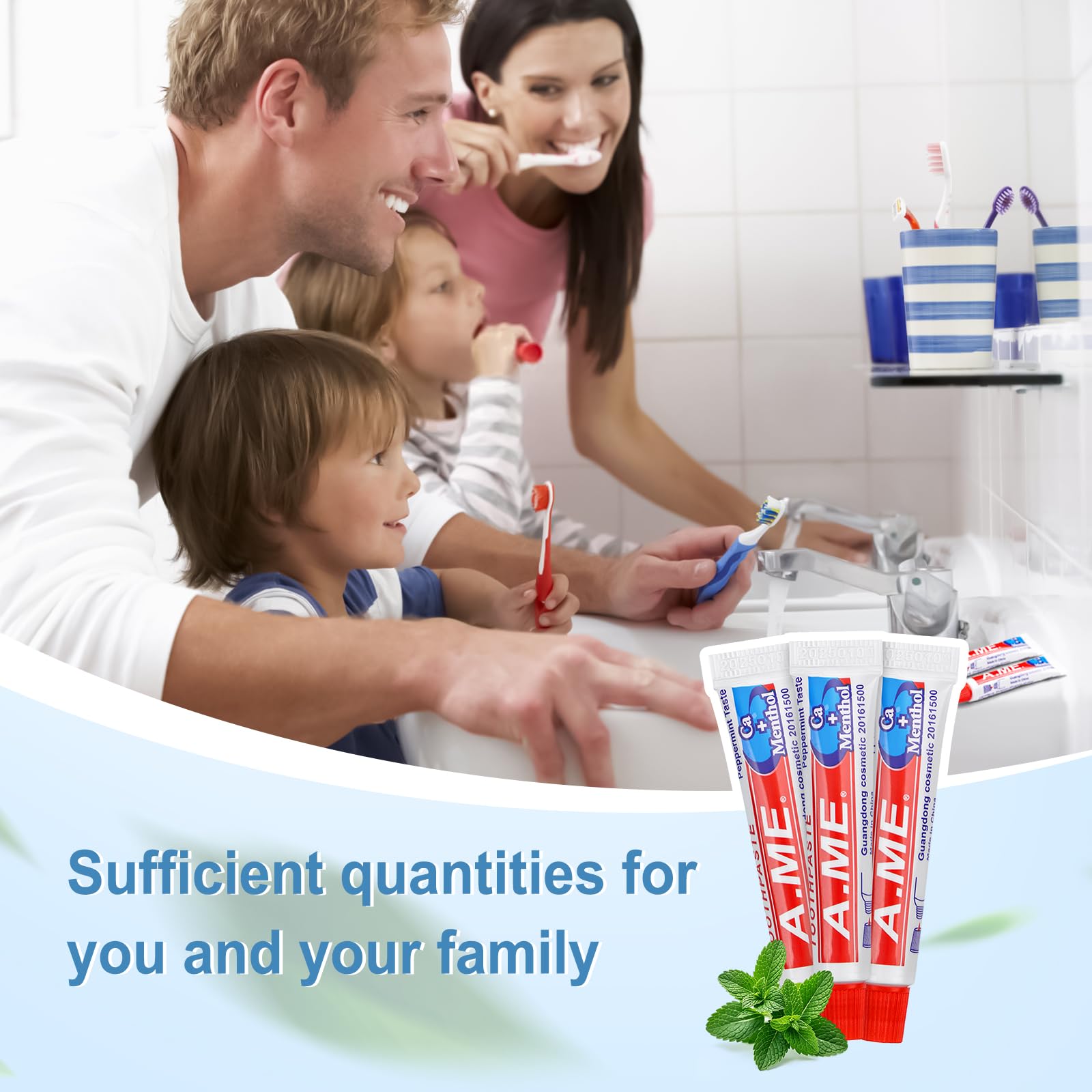 Gentle-on-gums toothpaste suitable for all ages