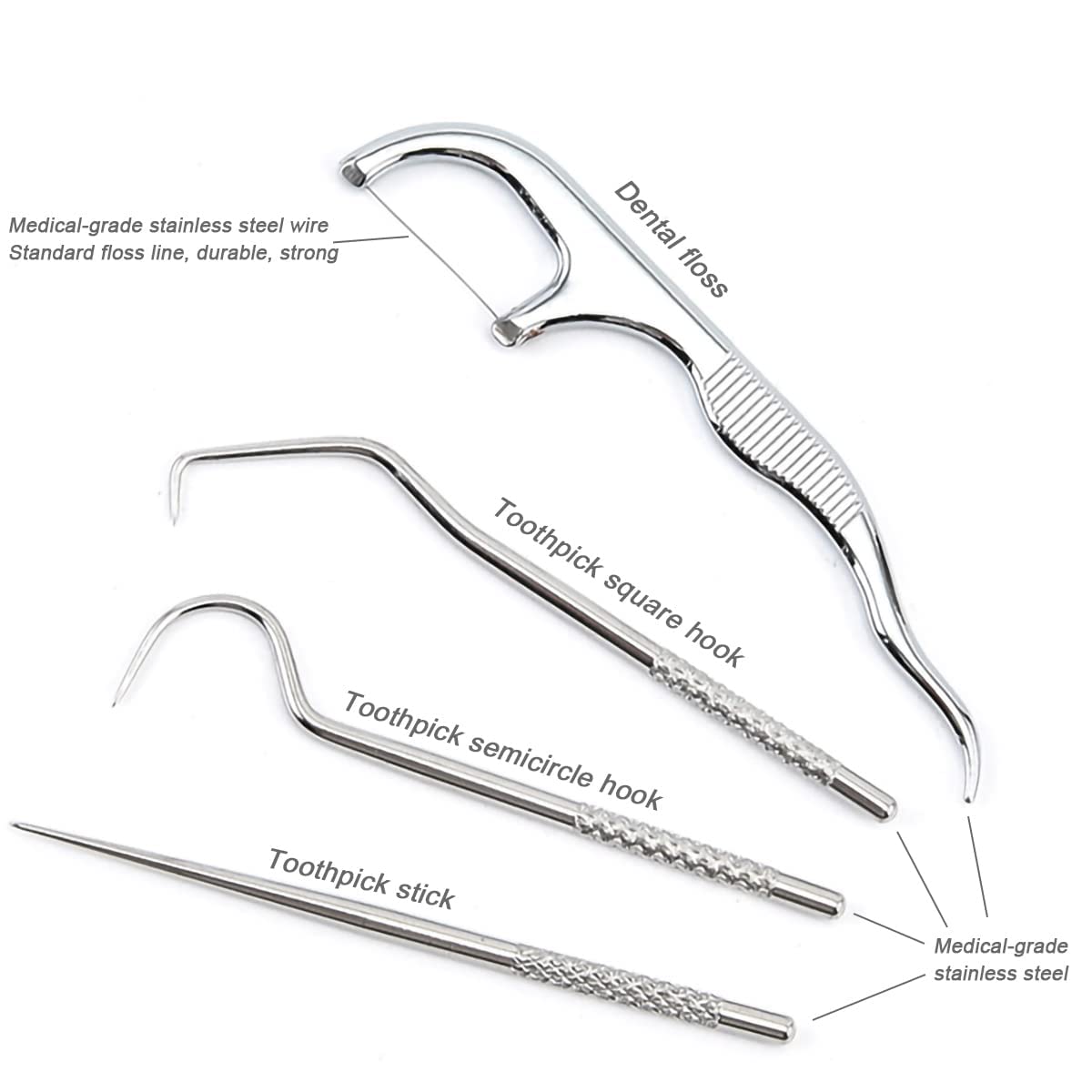 Rough toothpick and long/short toothpick sticks