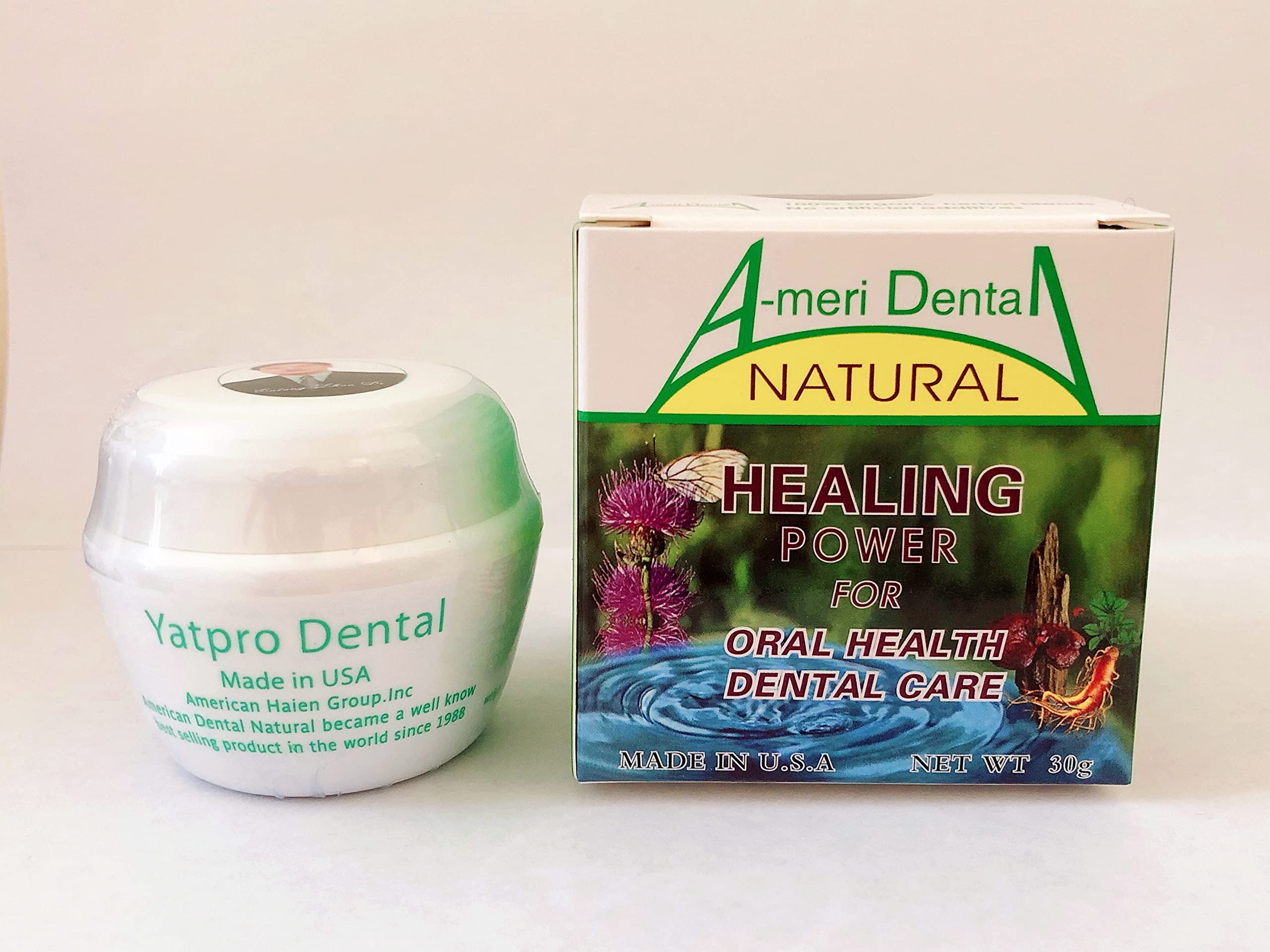 Tooth Tai Po organic plant powder front view