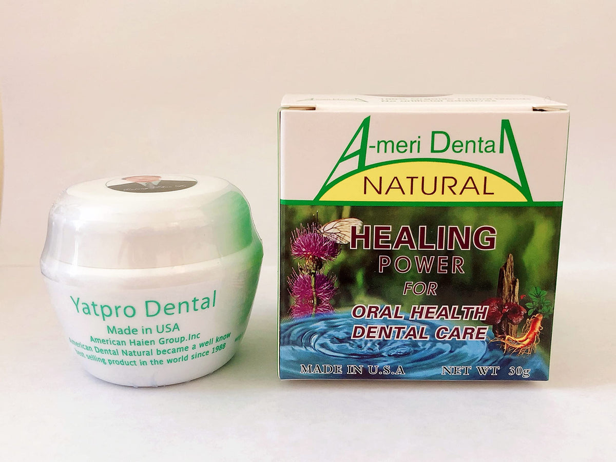 Tooth Tai Po organic plant powder front view