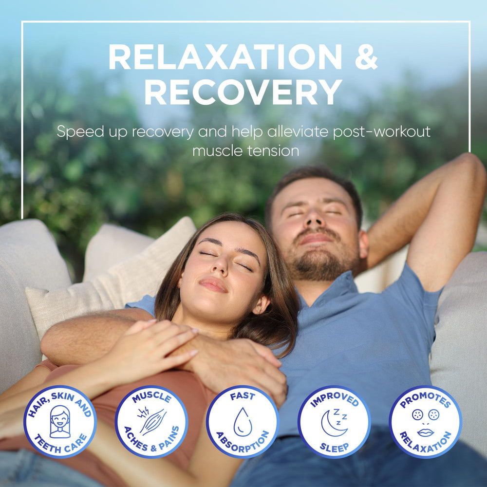 Close-up of magnesium oil spray for fast skin absorption