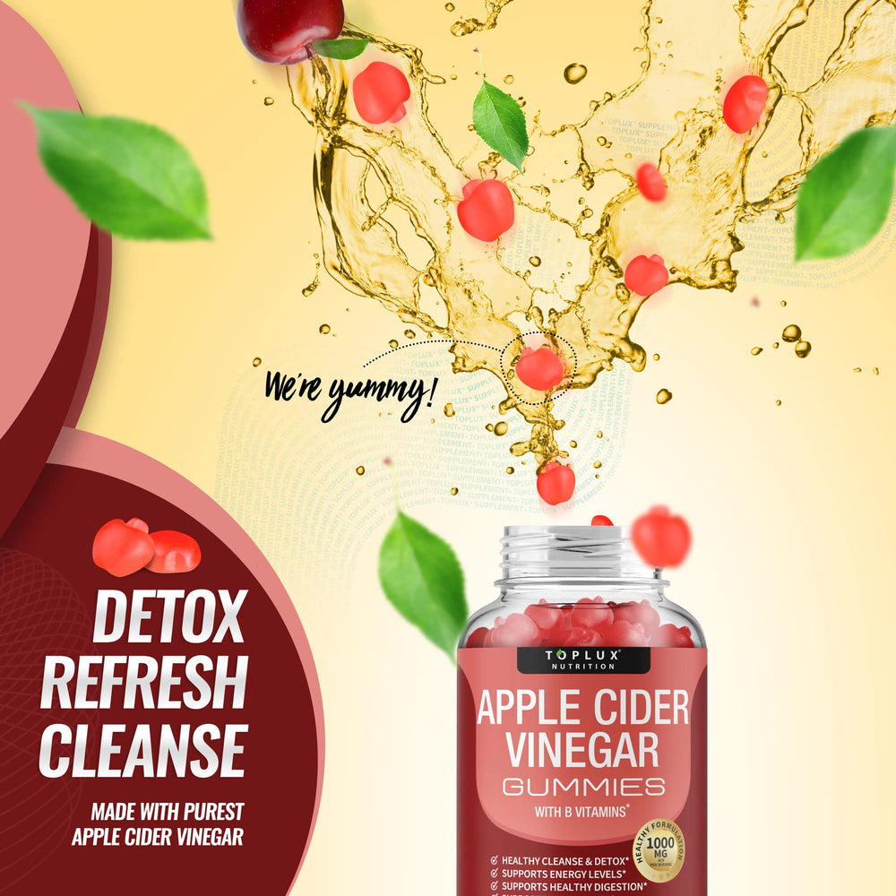 Toplux Gummies served with water fit into morning routines