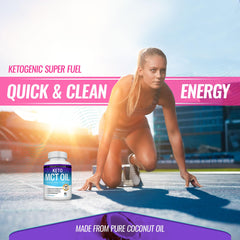 Toplux Keto MCT serving size detail showing 3000mg per serving