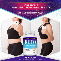 Nutrition facts panel for Toplux Keto Burn Pills