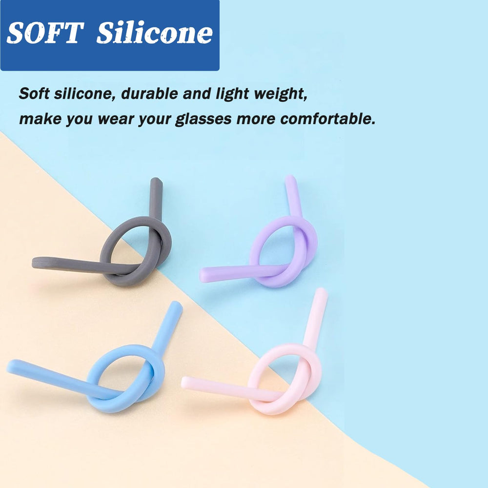 Fits thin metal glasses legs and wraps around temple