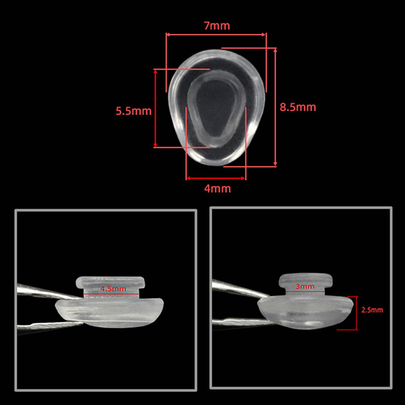 Clip-in section dimensions 5.5mm x 4mm
