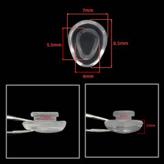 Clip-in section dimensions 5.5mm x 4mm