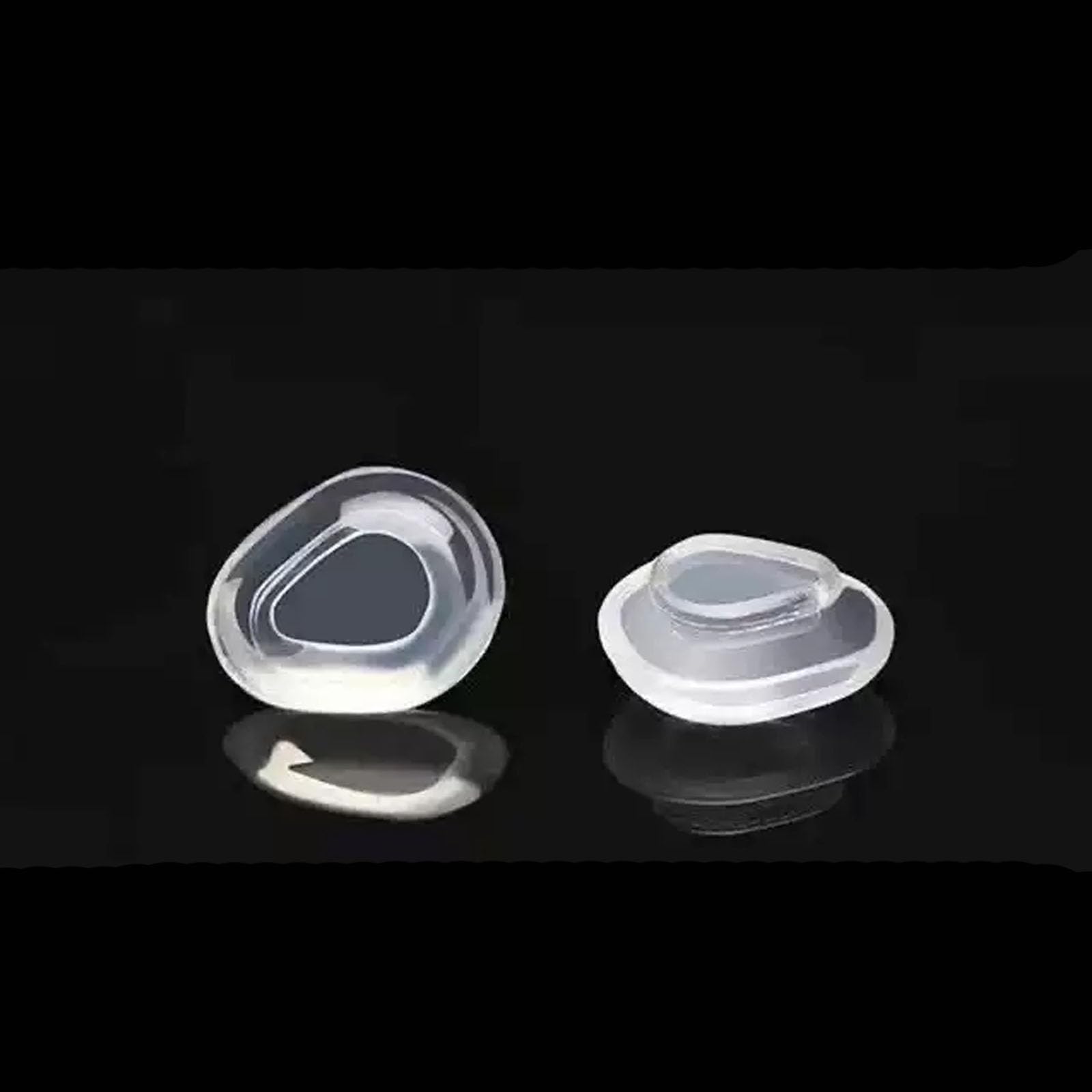 Hypoallergenic medical-grade silicone close-up