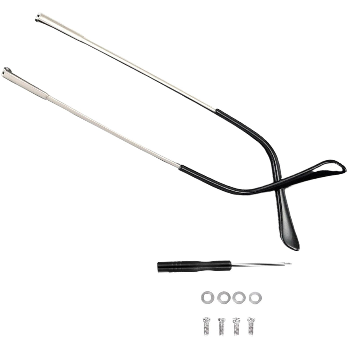 TORWOL metal eyeglasses arm replacement - 138mm x 3mm