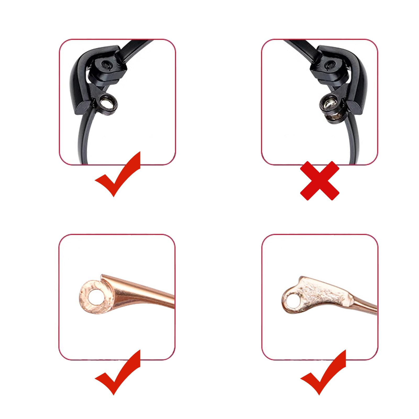 DIY glasses repair kit with replacement temple arms
