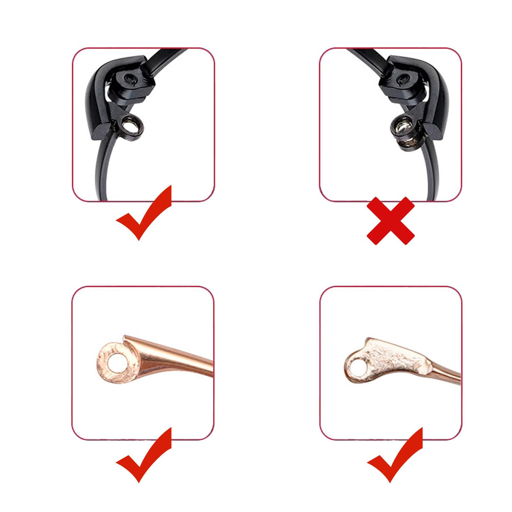 DIY glasses repair kit with replacement temple arms