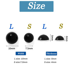 Self-adhesive backing on TORWOL nose pads