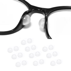 TORWOL 10-pair silicone air-cushion nose pads on white background