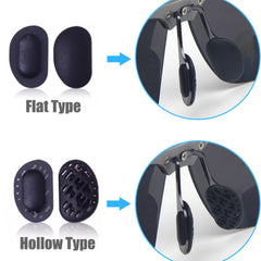 Hollow style nose pads for glasses