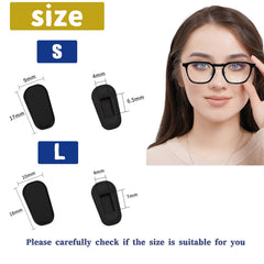 Close-up of L size nose pad cover (10mm x 18mm)