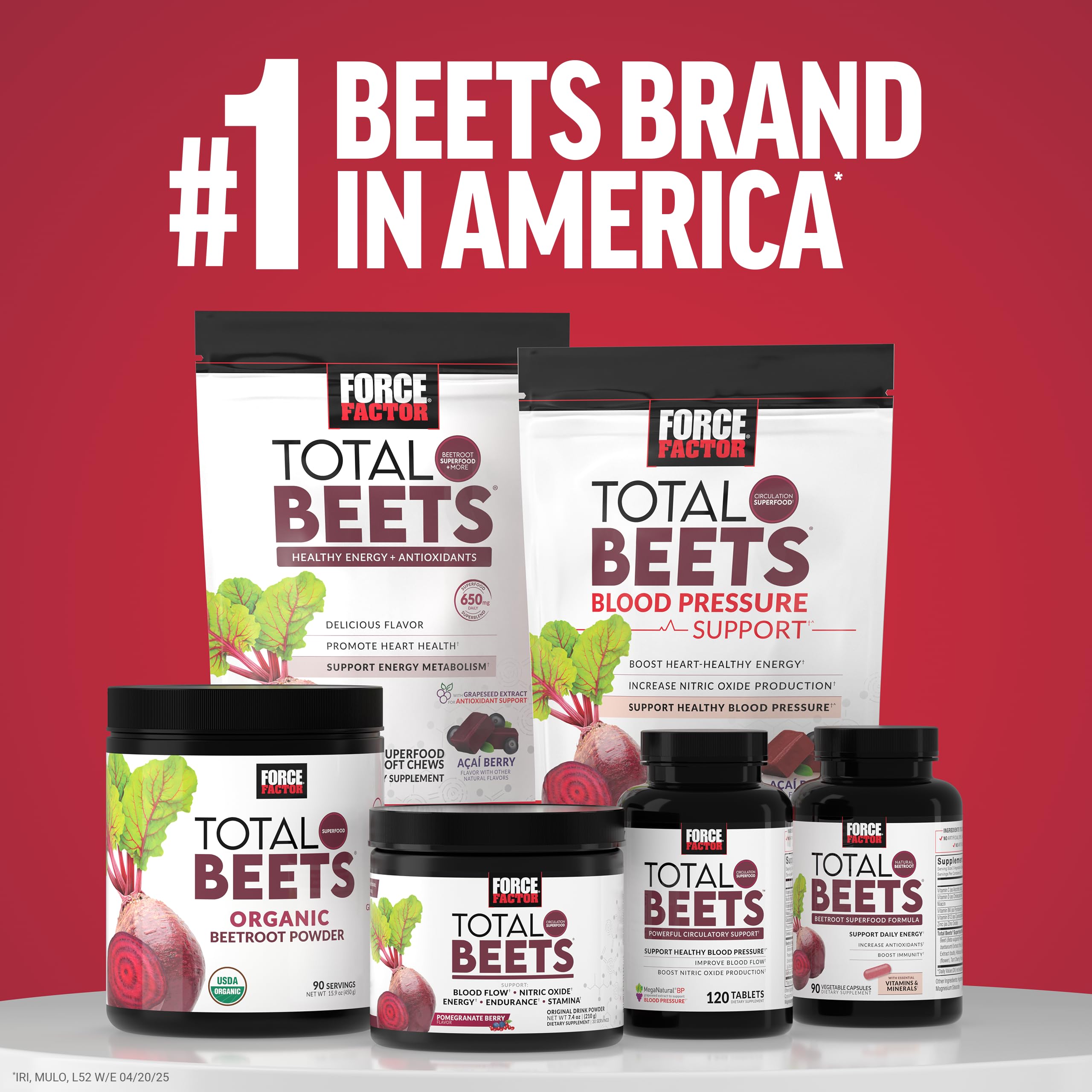Third-party testing seal on Total Beets packaging