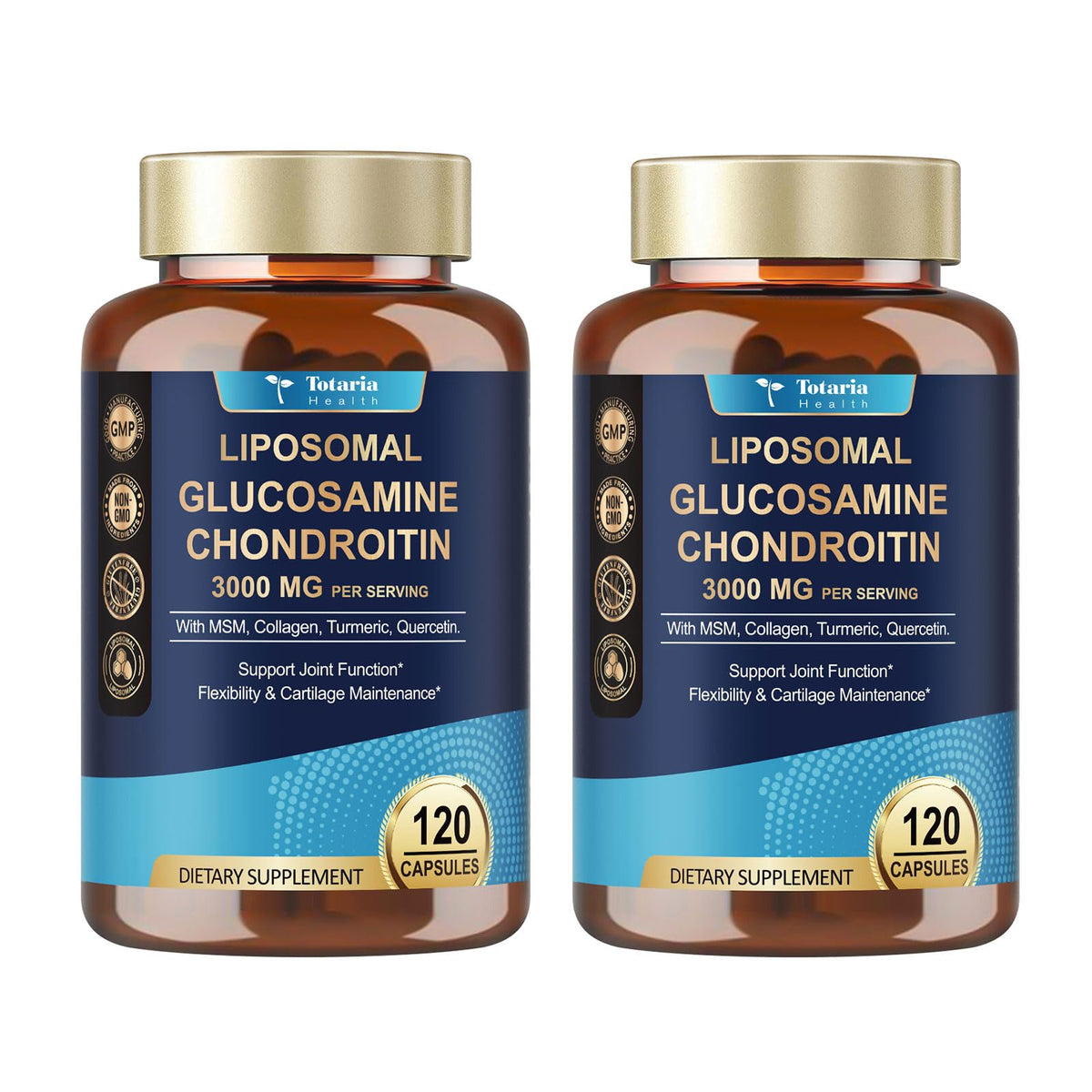 Totaria 12-in-1 liposomal supplement 2-pack front view