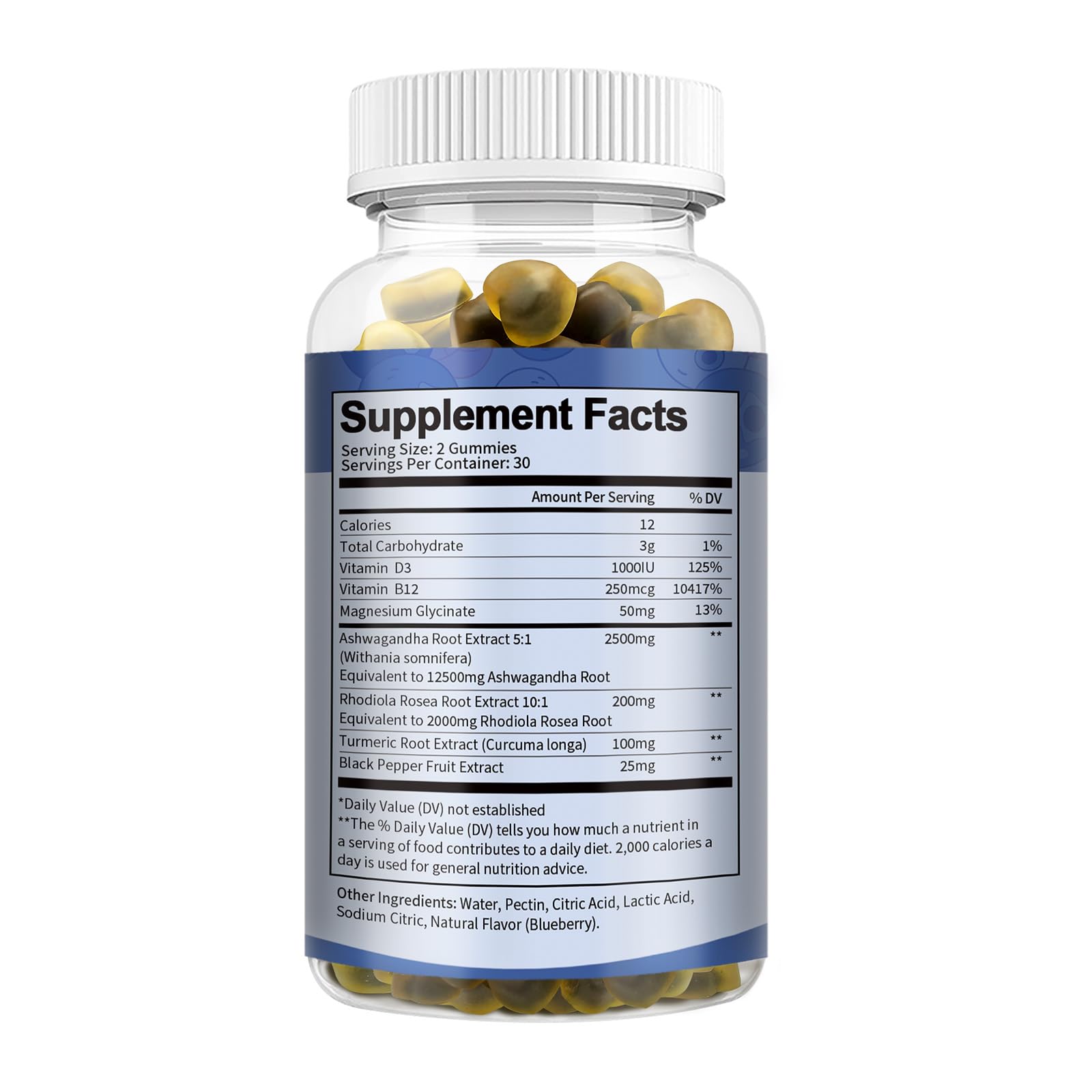 Packaging for Totaria Ashwagandha Gummies