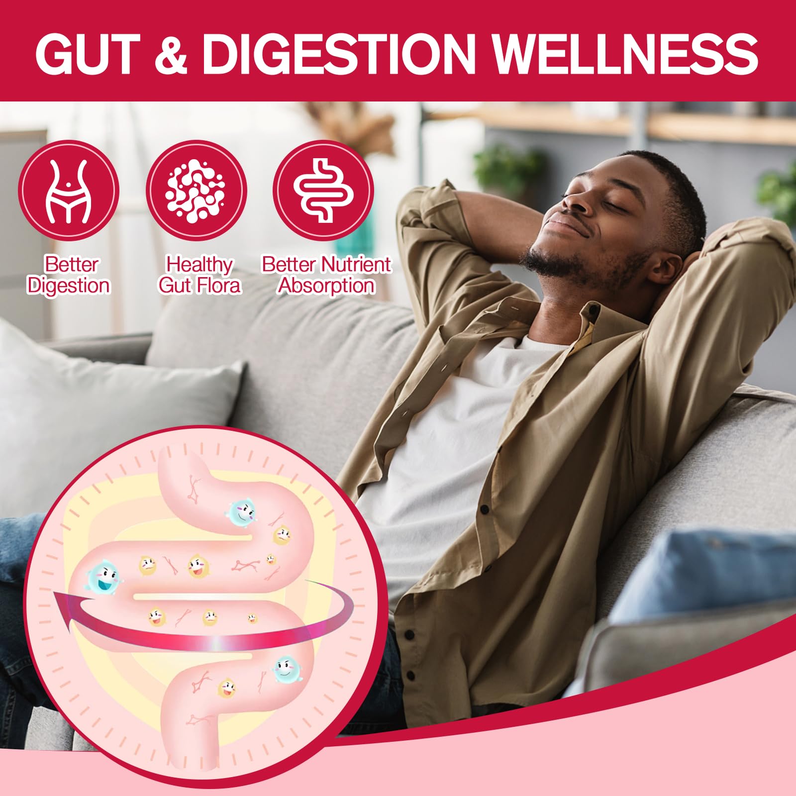 Bacillus coagulans 5 billion CFU graphic