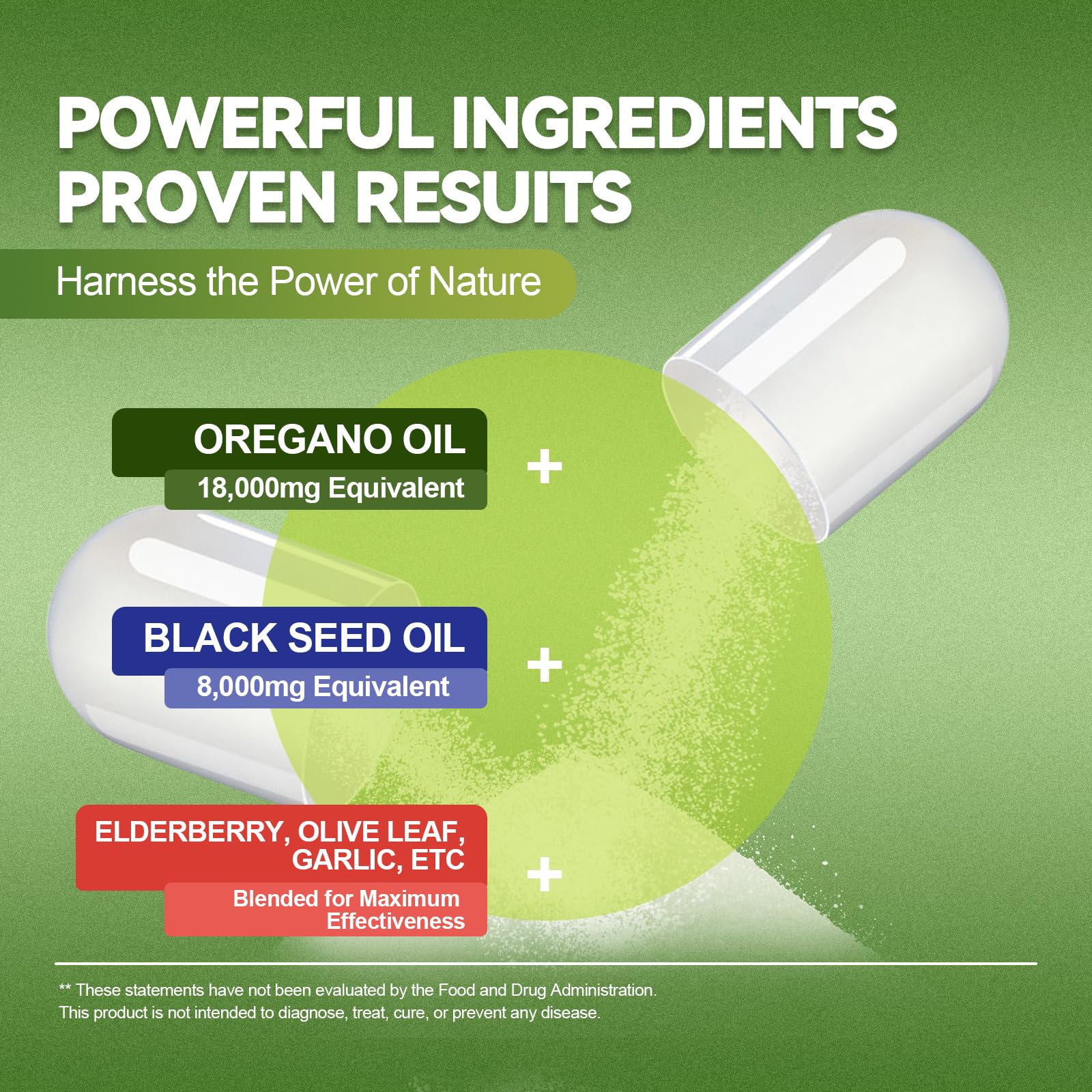 Graphic highlighting black pepper for enhanced absorption in Totaria capsules