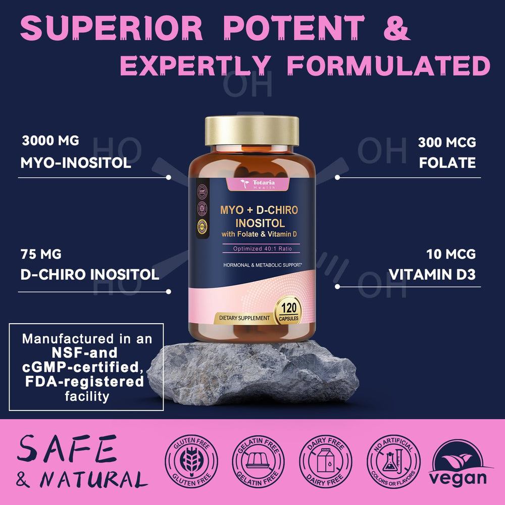 Image highlighting folate and vitamin D3 in the formula